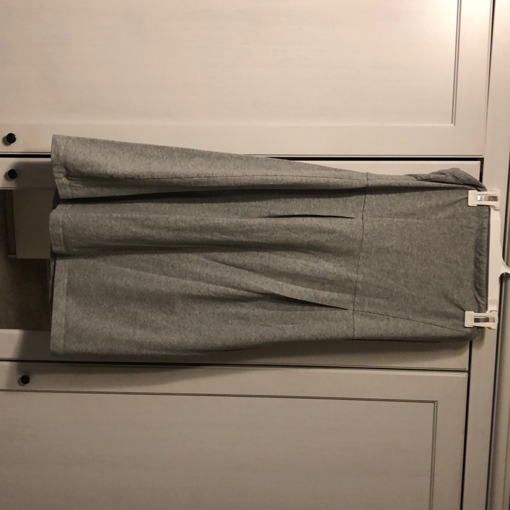Gray Pencil-Skirt Dress